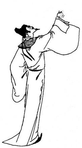 以李白为线还原盛唐古代诗人简笔画李白青莲居士李白李白只留下了背影