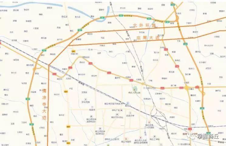 商丘四条环城快速路将要诞生!大都市交通网初露