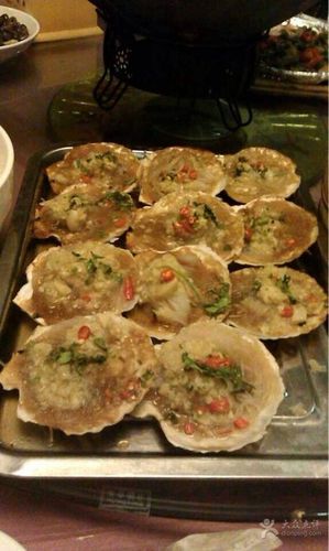 东北特色烧烤烤扇贝图片 - 第6张