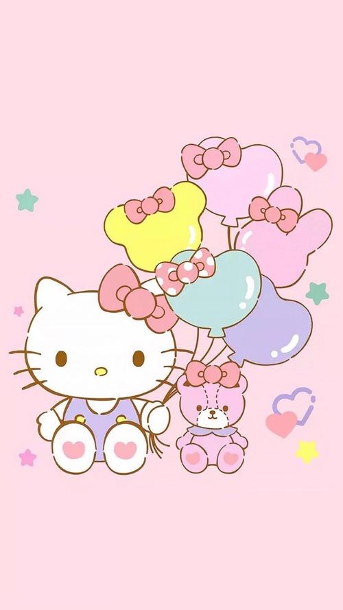 hello kitty#卡通动漫#凯蒂猫#手机壁纸"εз