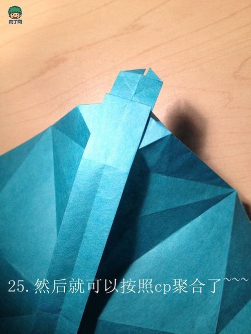 昆虫折纸大全图解之小红原创折纸叶虫教程