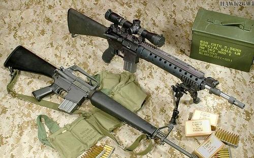 原创评测:谁是最好的ar-15?mk12特种用途步枪 美军特种部队诚意推荐