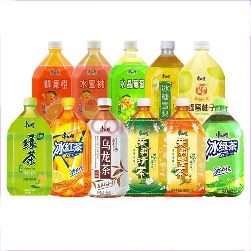 康师傅经典茶饮料水果饮料1l*12瓶装17种多种口味可混搭1000ml 蜂蜜