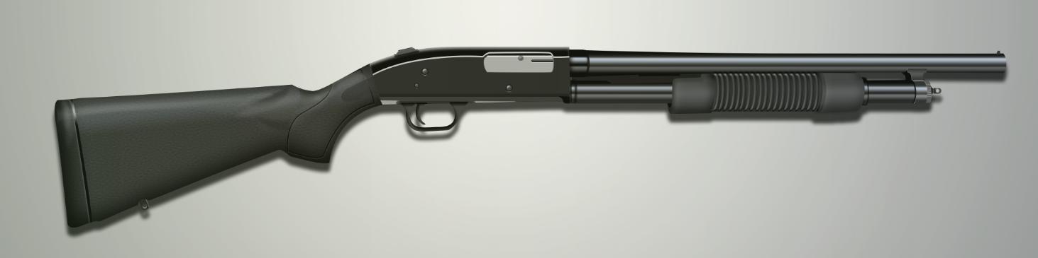 雷明顿m870式霰弹枪的简介