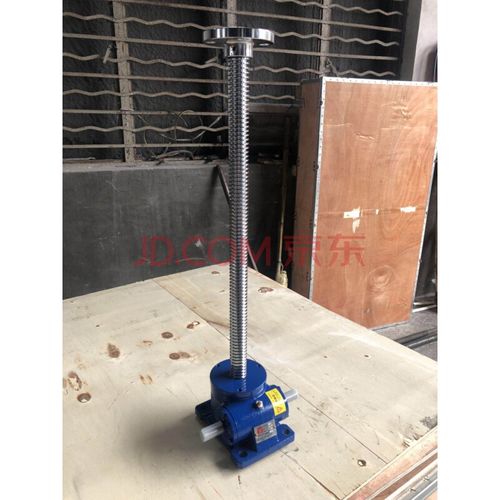 丝杆升降机螺杆升降台手摇手动电动升降器涡轮蜗杆小微型螺旋 swl2.
