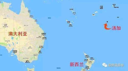 汤加国土面积747平方公里,海洋专属经济区面积70多万平方公里,典型的