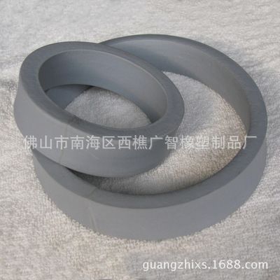 广智橡塑制品厂 产品供应 加宽o型发泡硅胶密封圈 耐高温橡胶密封圈