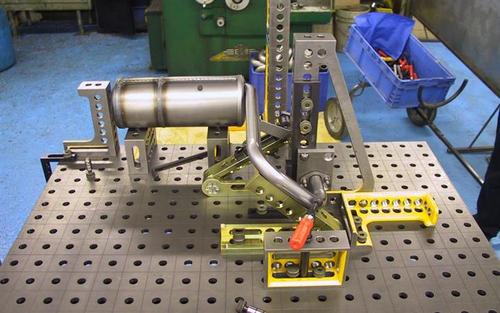 法兰管道焊接工装夹具_万能装夹具_领导品牌深圳中德焊邦