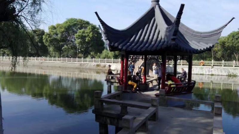 正好闲来无事,我特地带着孩子开车从松陵回盛泽,重游了一次目澜洲