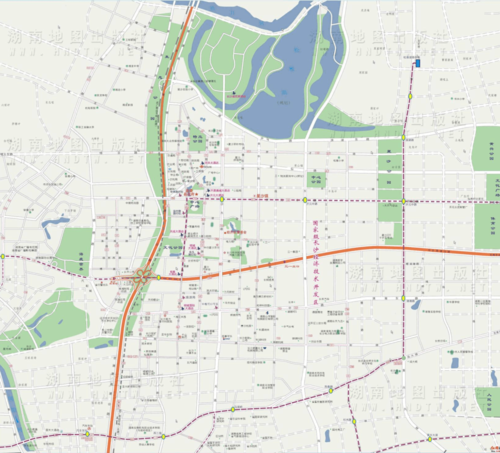 长沙县星沙高清地图