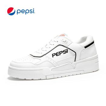百事可乐pepsi男鞋休闲鞋板鞋低帮运动鞋小白鞋男士学生透气增高跑步