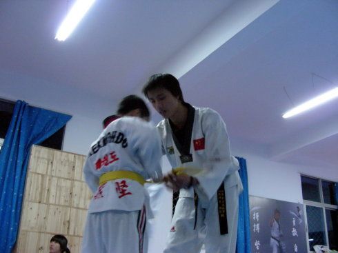 我的跆拳道教练林亮