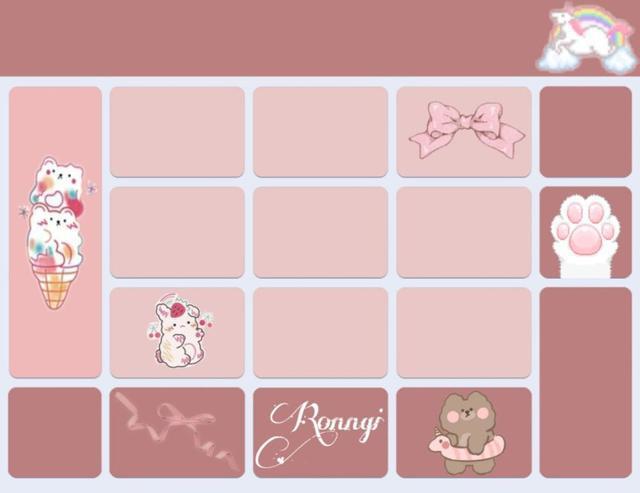 分享一组九键输入法皮肤背景图