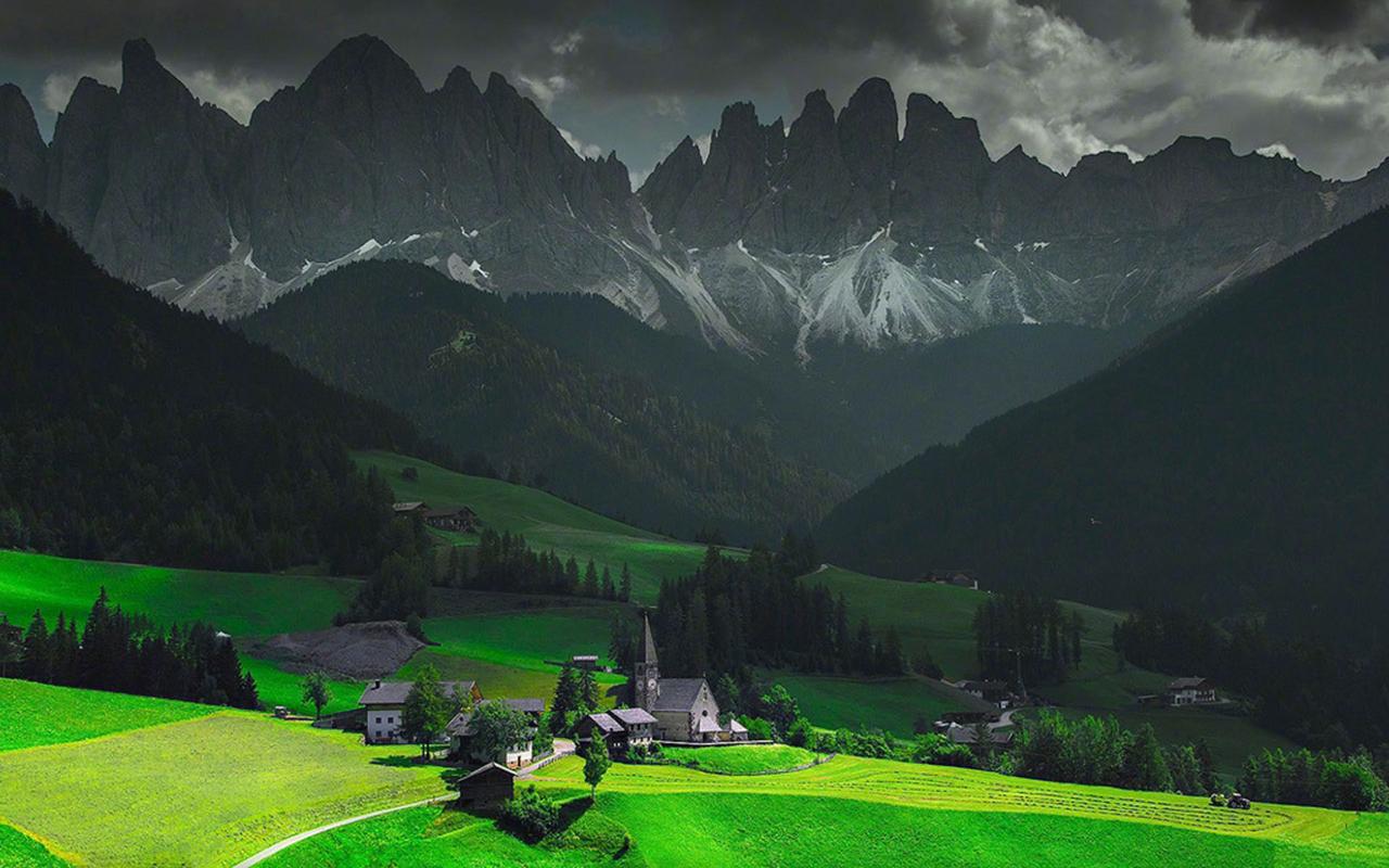 高清唯美田园风光图片桌面壁纸,风景壁纸,唯美,护眼,高清,自然风光