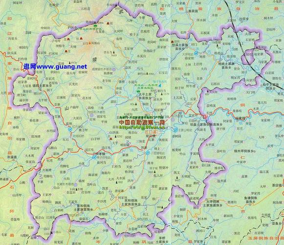 江口县交通地图全图查询