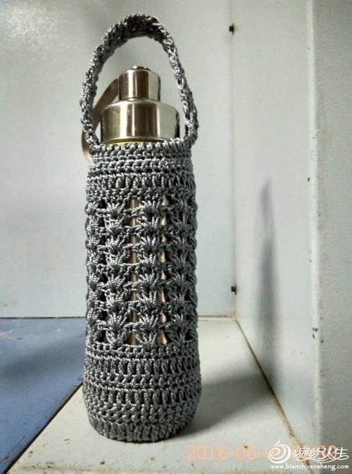 杯子套_钩针编织作品秀_编织人生论坛