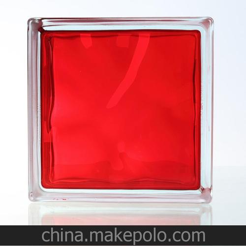 金华玻璃砖 200*200透明纹 马赛克纹 平行纹 彩色玻璃砖 10元起售