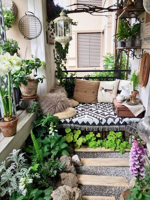 30㎡阳台改造的植物花园网友直呼这是我见过最美的阳台花园