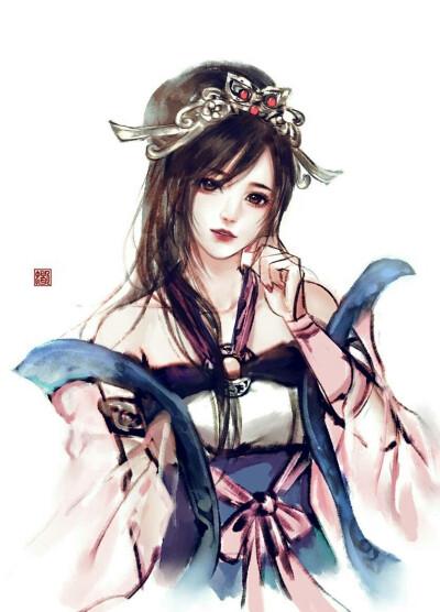 秦时明月#【天行九歌】红莲小公主by@壳中蝎