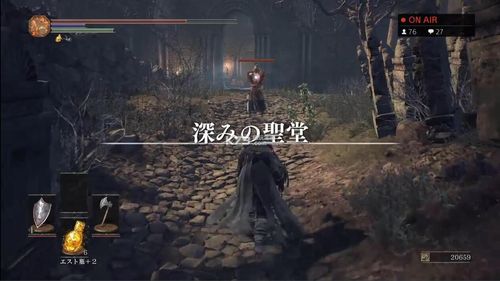 黑暗之魂3  ,如果你这时候继续往前走,就会来到"幽邃圣堂"的地界(看