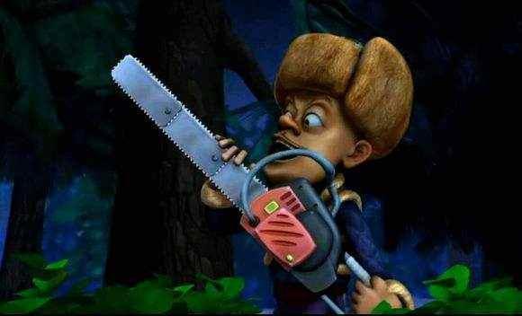 熊出没:盘点光头强不实用的4件装备武器,是有钱没地方