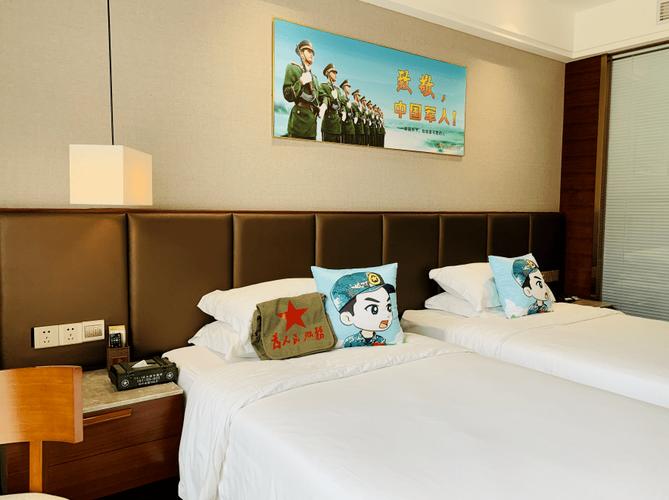 石台宾馆 优惠政策:酒店分别每日预留2间标准房作为"军人驿站",每名