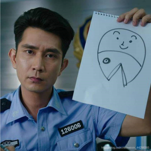 我所练习绘制的图片选的是《美人鱼》电影中警察所画美人鱼的简单版