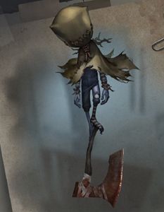 第五人格爱哭鬼全身简笔画