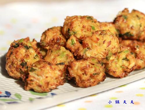 炸菜丸子☆不黏手妙招大公开