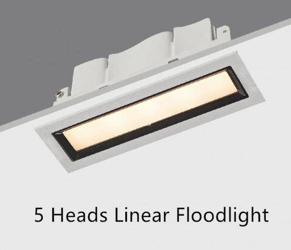 400lm recessed 5 heads linear led down lights floodlight 10.