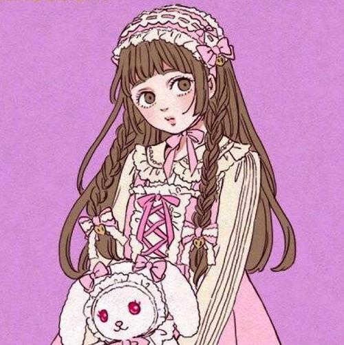 堆糖软妹洛丽塔女头塔子の 哥特 洛丽塔 动漫头像 软妹头像 女生头像