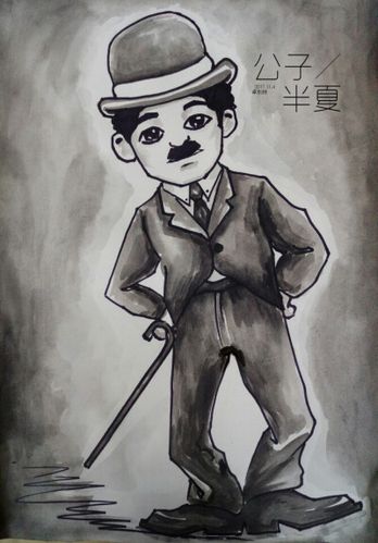 儿童画,卓别林 - 堆糖,美图壁纸兴趣社区