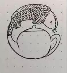 金鱼巷的简笔画