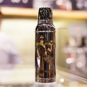 星巴克 限量发行款400ml膳魔师女神复古款保温杯
