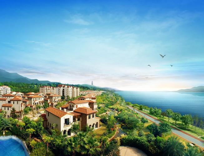 该楼盘坐落于广东省广州从化流溪河畔,总占地面积86万平方米,北靠风云