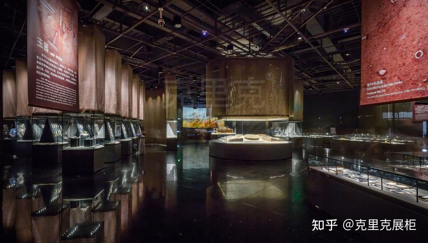 陈列展览展柜改造案例-金沙遗址博物馆陈列馆第三展厅