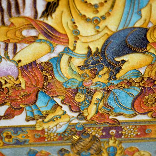 景丝源会员特惠专场200幅富贵满园掐丝珐琅新中式挂画