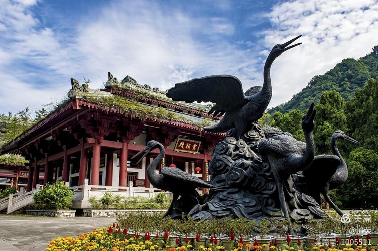 《道教发源地》鹤鸣山 摄于2019年8月14日请分享.