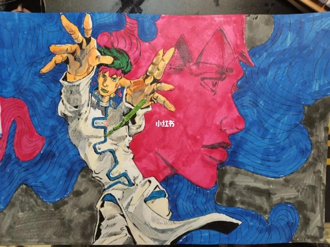 岸边露伴在卢浮宫_冒险_卢浮宫_jojo的奇妙冒险_文化