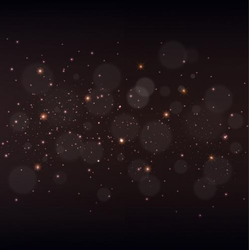 闪闪发光的抽象背景散景灯光装饰