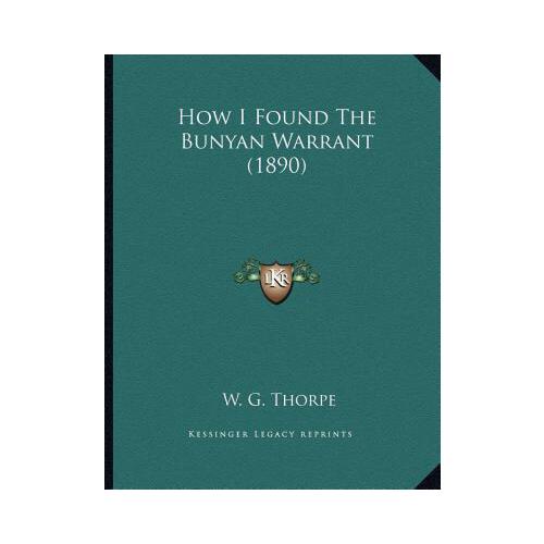 【预订】how i found the bunyan warrant (1890) 9781166140823