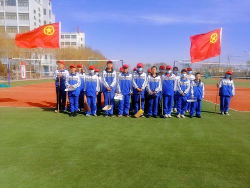 奋进新征程 学雷锋永远在路上——酒泉第五中学团委开展"学雷锋"志愿