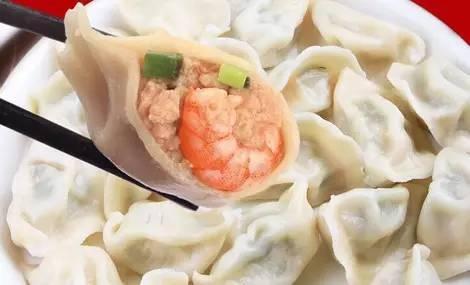虾仁饺子图片