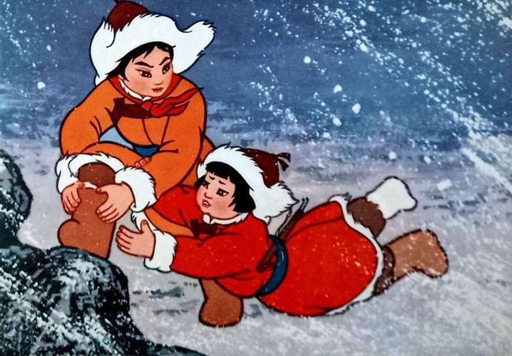 《草原英雄小姐妹》彩色图片欣赏