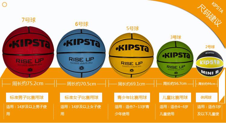 迪卡侬 儿童篮球 新款幼儿园小学正品专用5号3号小孩耐磨 tarmak