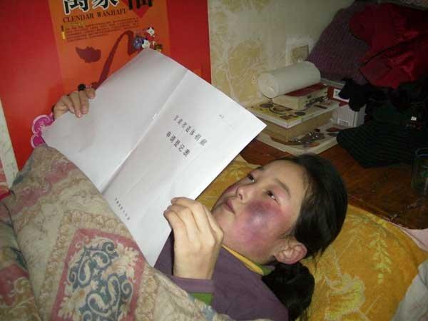 少女捐遗体 村民含泪送别