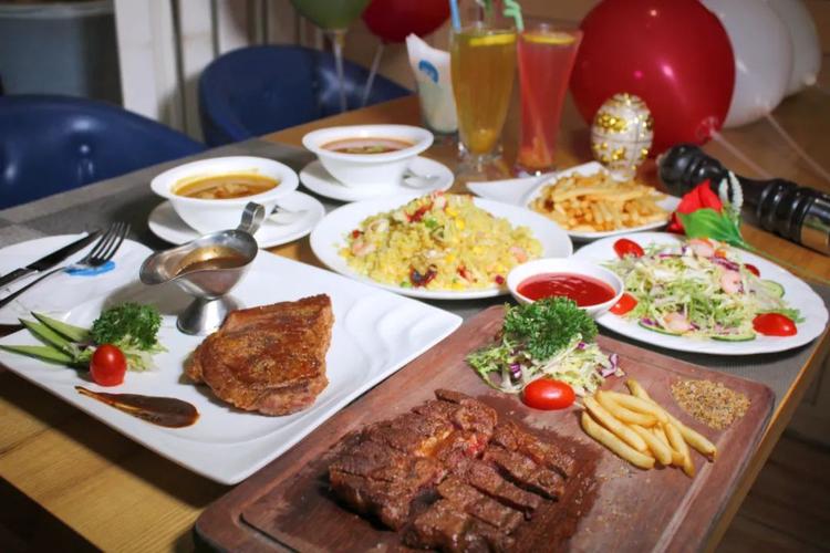 steak 西餐餐吧】珠江新城cbd中心隐秘了8年的梦幻花园浪漫西餐厅!