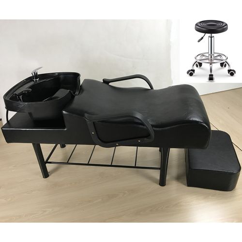 唐臻美发洗头床发廊理发店半躺泰式洗头床椅冲头床冲水床8243视频