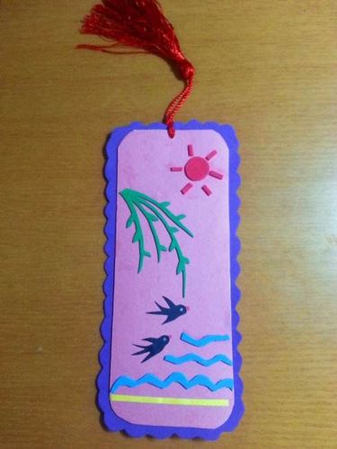 手工书签的制作步骤