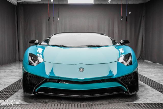 厦门尊享会 兰博基尼lp700贴改色膜案例分享